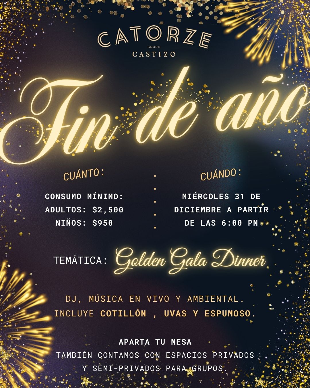 Eventos año nuevo 2026