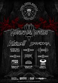 angeles del infierno en cdmx, angeles del infierno concierto en mexico, conciertos cdmx, conciertos en enero, conciertos en enero 2026