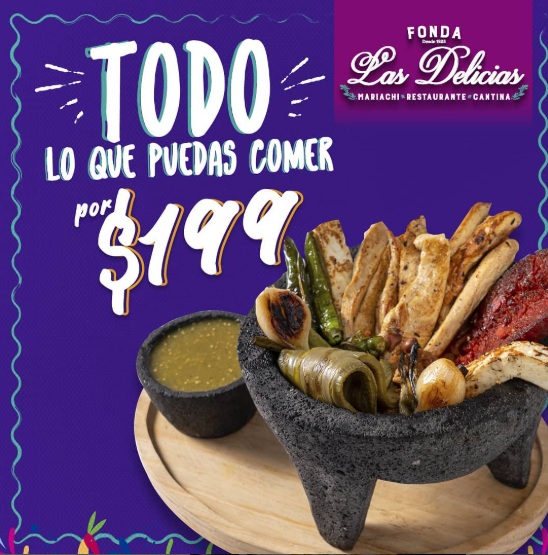 promociones, promociones en cdmx, restaurantes con promociones en cdmx, fonda las delicias promociones