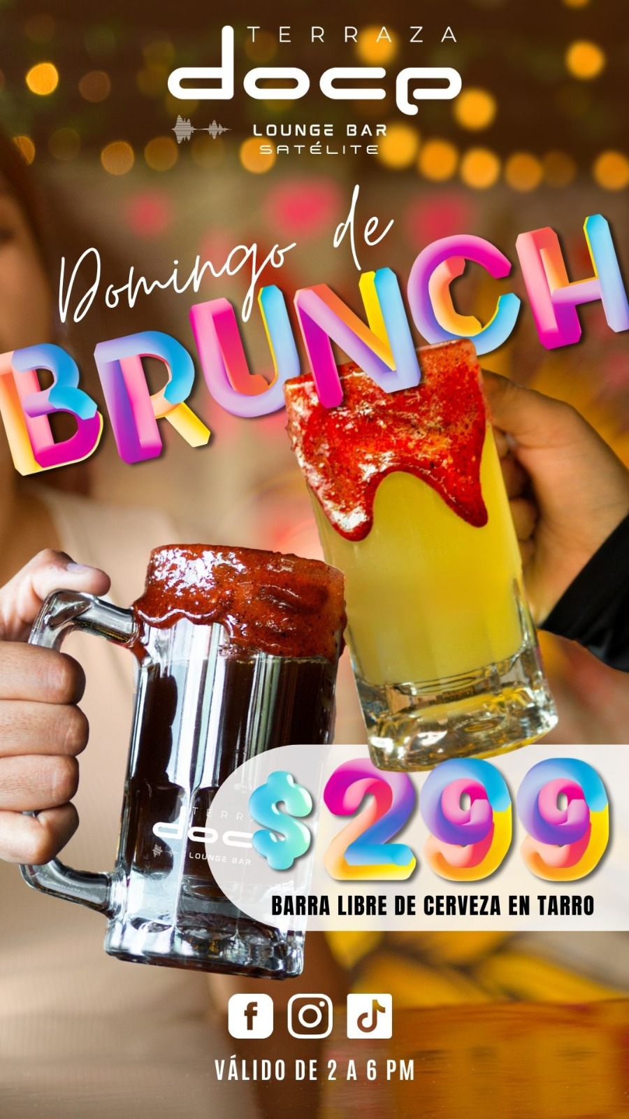 brunch en satelite