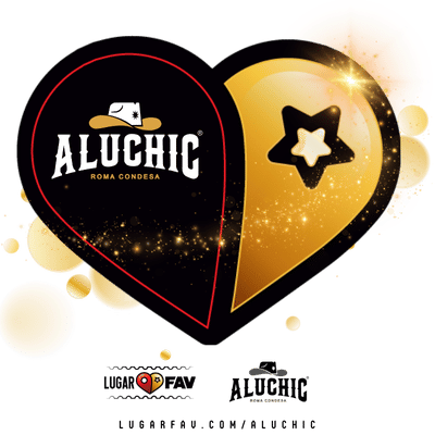 aluchic, aluchic logo, aluchic logotipo, lugares de despecho en cdmx