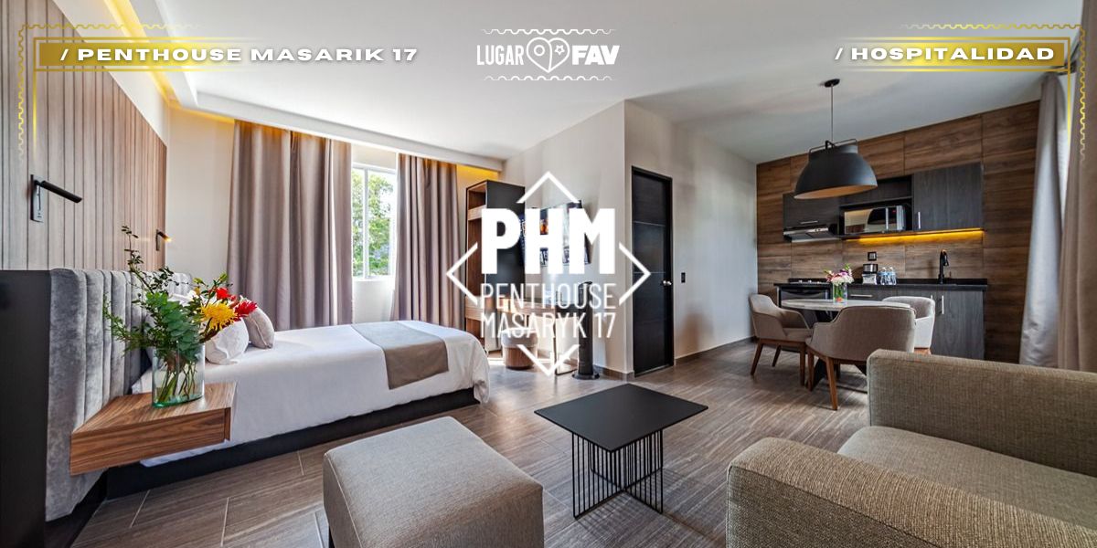 Penthouse Masarik 17, hoteles en polanco, hoteles en cdmx