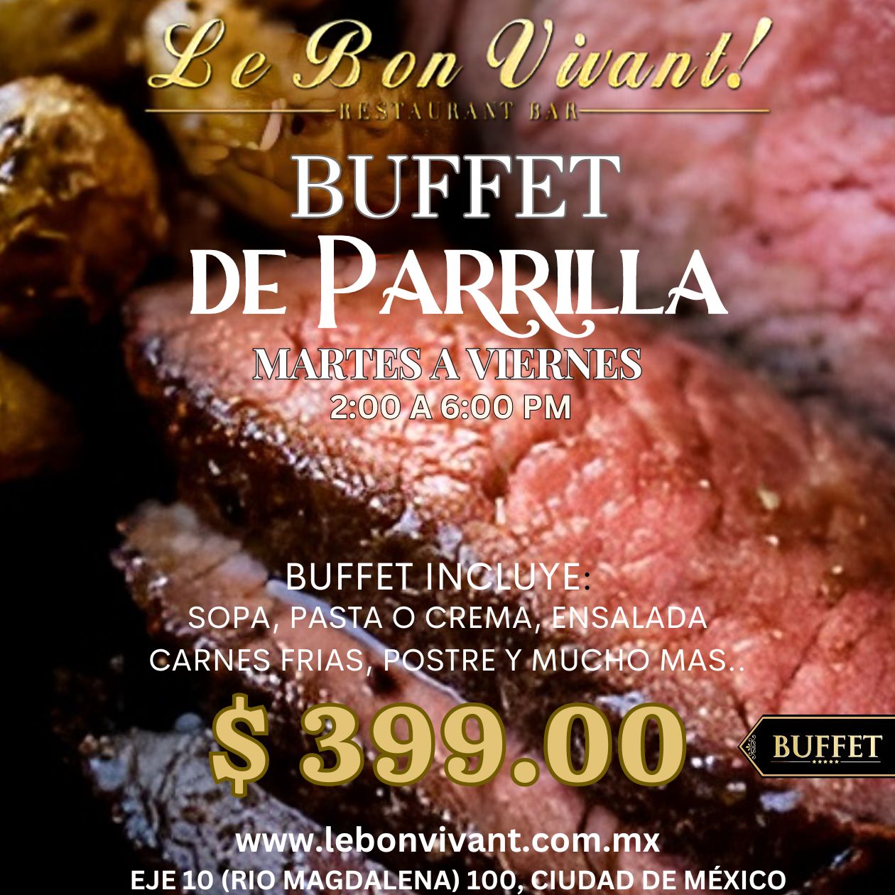buffets en cdmx