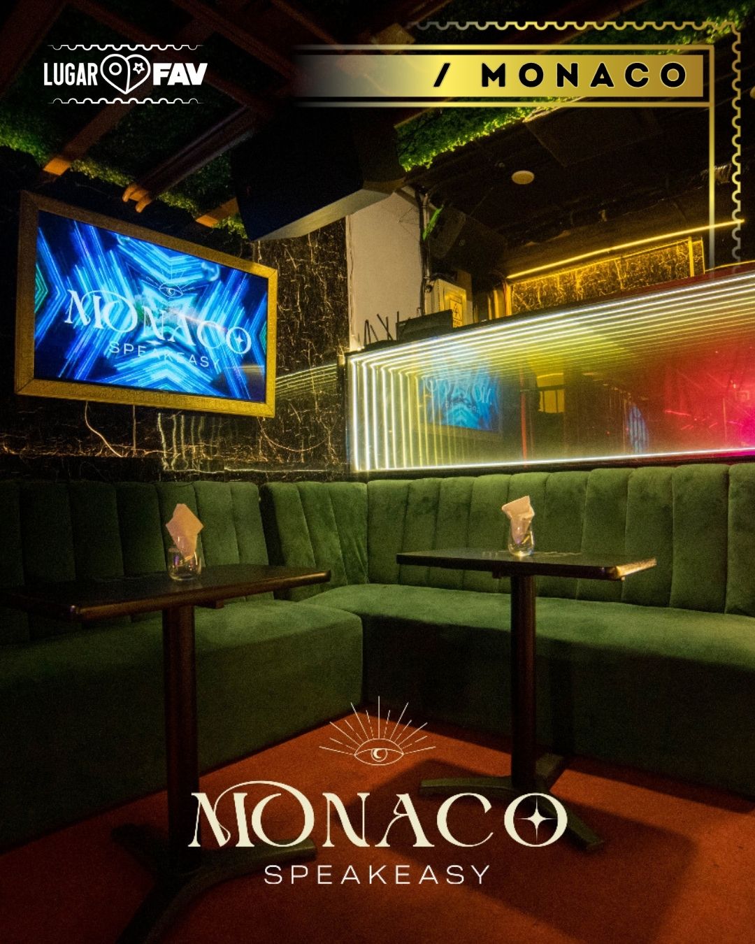 Monaco, speakeasy en cdmx