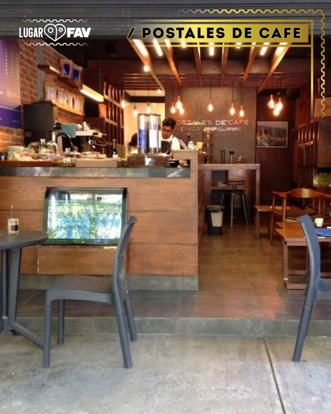 postales de cafe