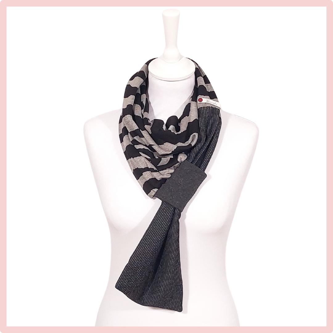 binden von loop schals