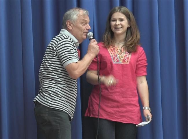 Maestro am Mikrofon...