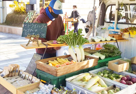 滋賀県大津市 湖上マーケット ファーマーズマーケット