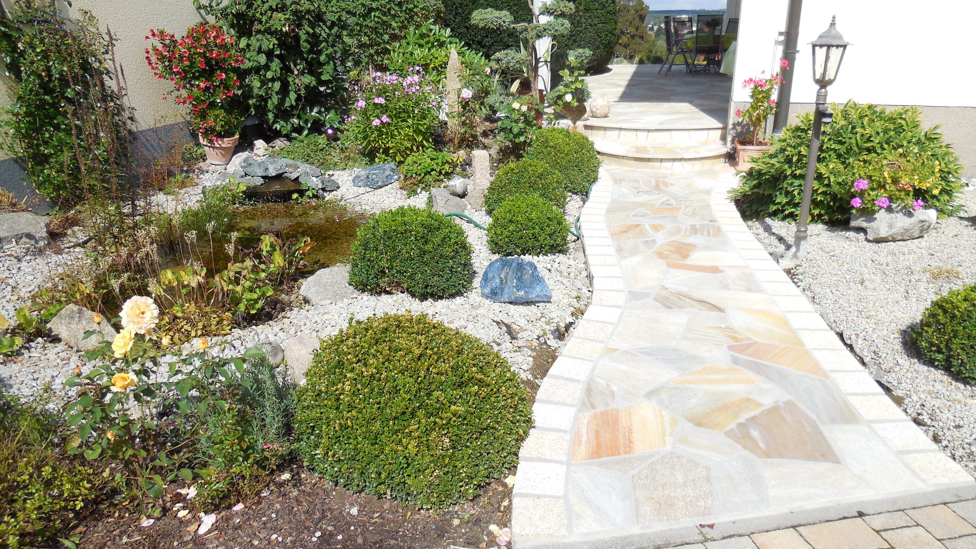 Terrassen - Thomas Riedl - Akzente in Naturstein - Künstlerisches