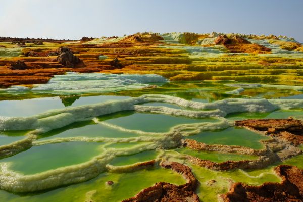 "Dallol" ein wundervolles Geothermalgebiet