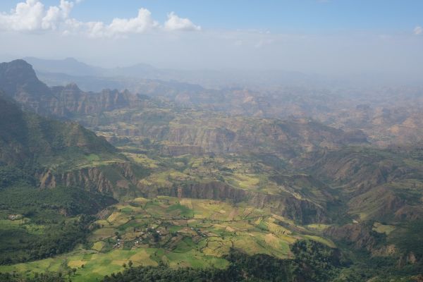 4 tages Wanderung in Simien Mountains