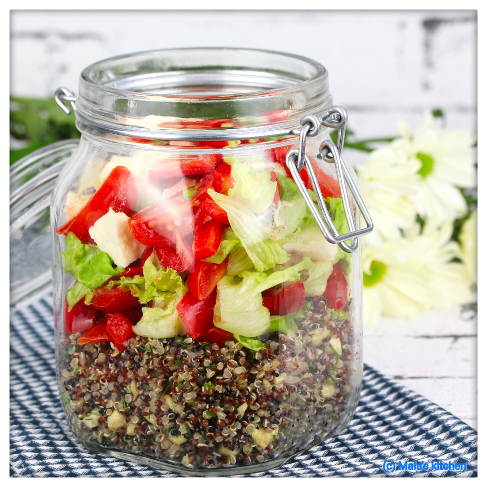 Tricolore-Quinoa-Salat