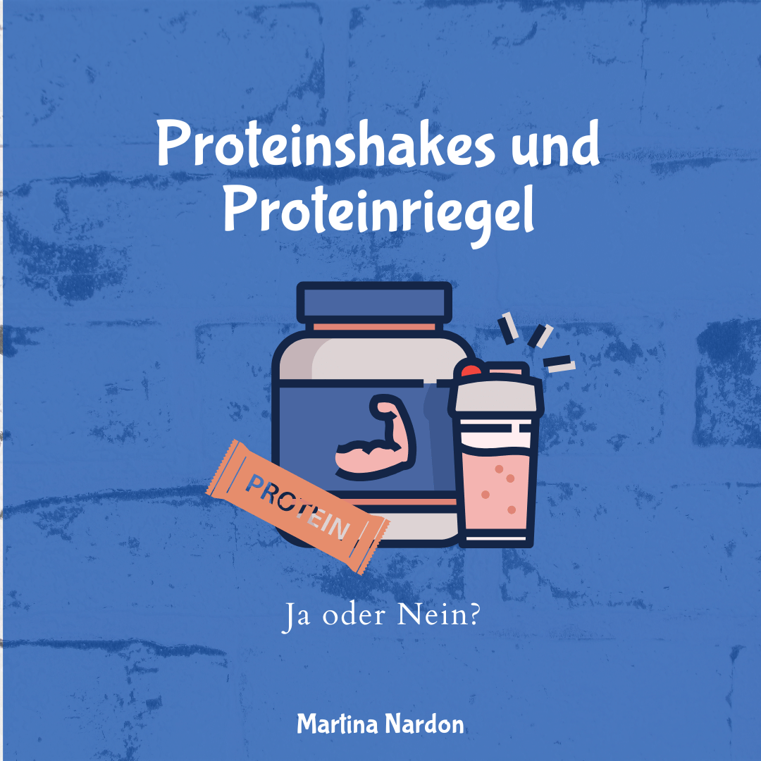 Braucht man Proteinshakes und Riegel?