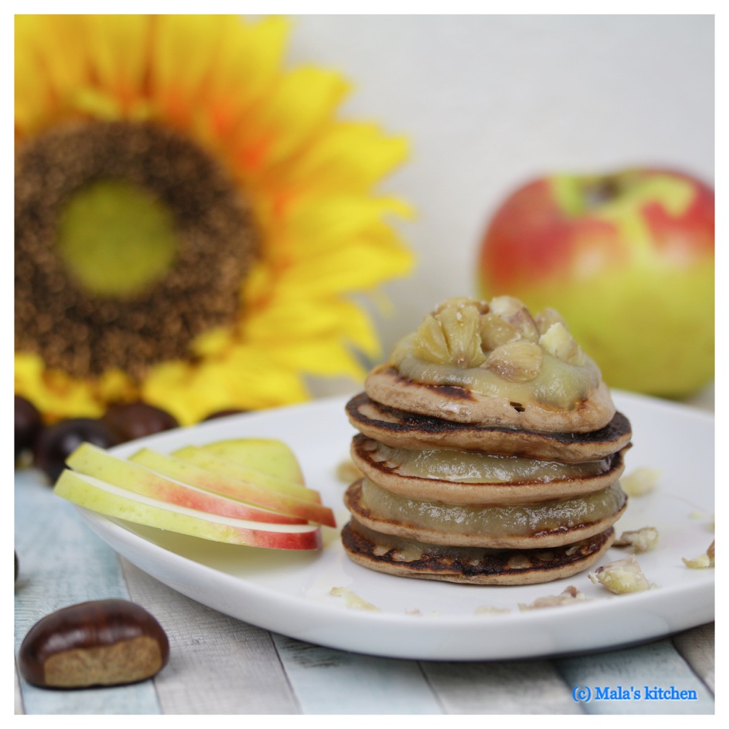 Apfel-Maroni-Pancakes