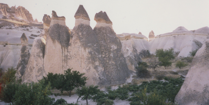 Cappadocia-Goreme-Moon-Landscape-Cone-Turkey