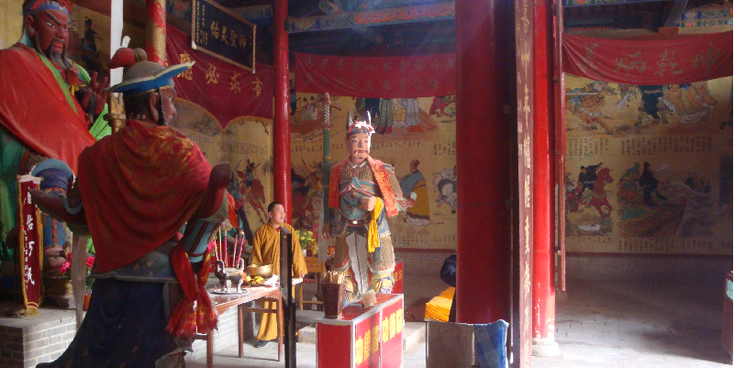 Jiayuguan-Chinese-Wall-China-Temple-Fort