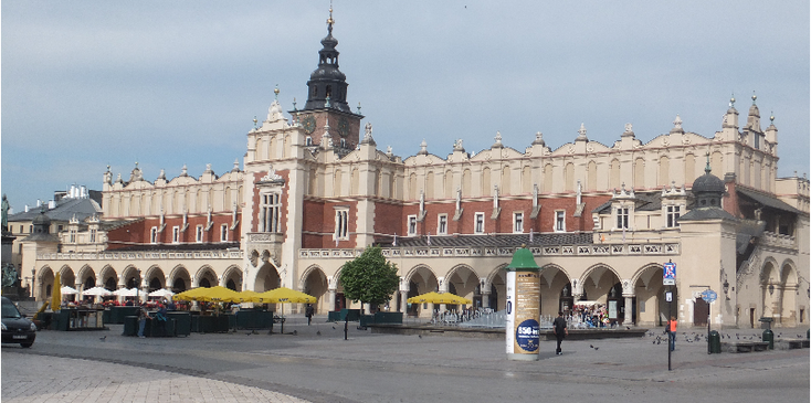 Krakow-Square-Church-Statue-Poland