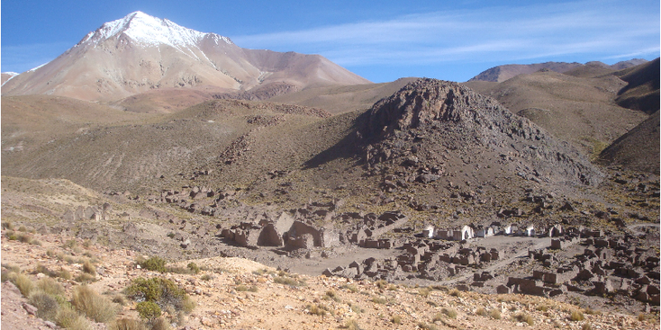 Uyuni-Bolivia-Los-Lipez-Old-Ruin-City-Village-Mountains