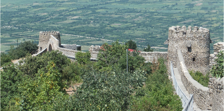 Sighnaghi-Citywall-Towers-Kakheti-Georgia