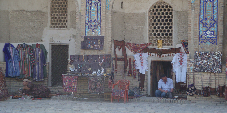 Bukhara-Sales-Shop-Dress-Uzbekistan