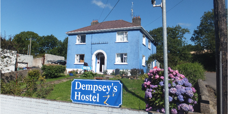 Kinsdale-Ireland-Republic-Colored-Houses-Dempsey-Hostel