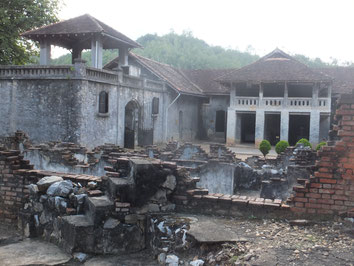 Son-La-Prison-Jail-Colonial-French-Watchtower-Wall-Vietnam