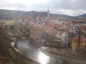 Cesky-Krumlov-Castle-Czech-Republic-River-Village