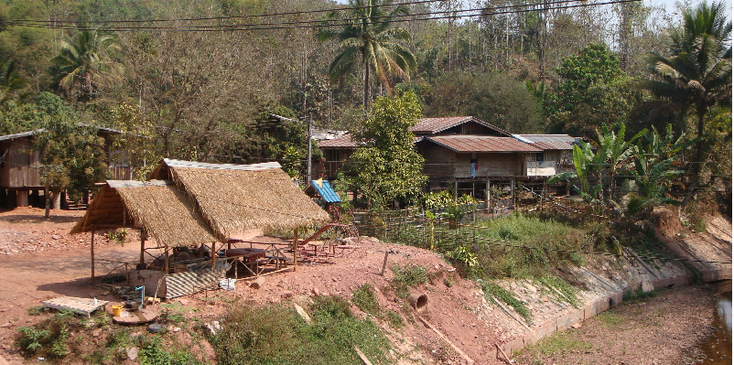 Nan-National-Park-Thailand-Huts-Reed