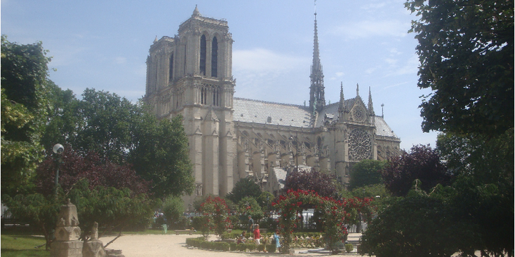 Parijs-Notre-Dam-kathedraal-kerk-Frankrijk