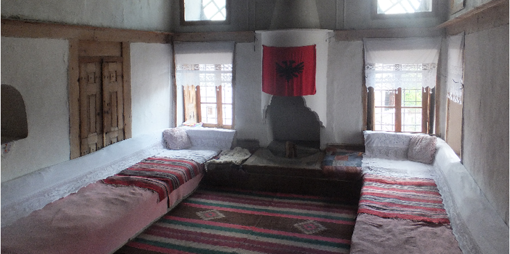 Skenduli-museum-Ottomaans-Gjirokaster-huis-binnen-Albanië