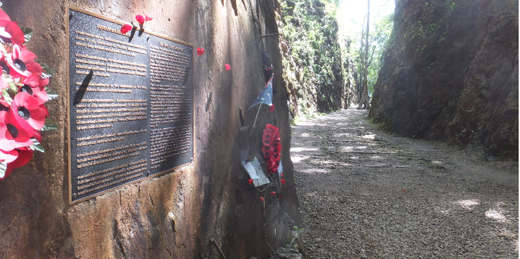 Hell-Fire-Pass-Plaquette-Gap-Death-Railway-Path-Thailand-Kanchanaburi