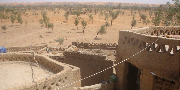 Bandiagara-Dogon-Country-Mali-Mudbrick-Houses