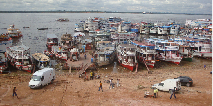 Manaus-Harbour-Amazon-Jungle-River-Brazil-Boattrip-Cargo