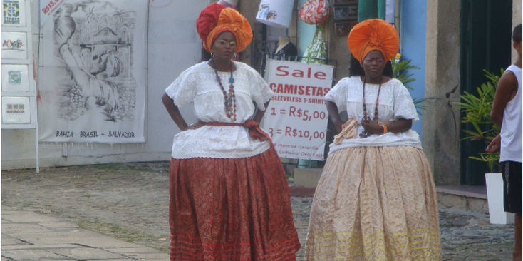 Salvador-de-Bahia-Brazilië-traditioneel-kleding-Afrika
