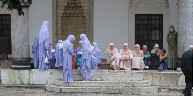 Sarajevo-smeltkroes-moslim-christen-Bosnië-Herzegovina-madrassa-medresse