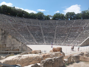 Epivadros-Theatre-Arena-Greek-Greece-Nafplio-Peleponnesse