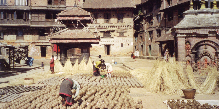 Bhaktapur-Patan-Potery-Square-Nepal