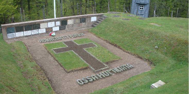 Natzweiler-Struthof-Concentration-Camp-Nazi-WW2-France-Entrance-Gate