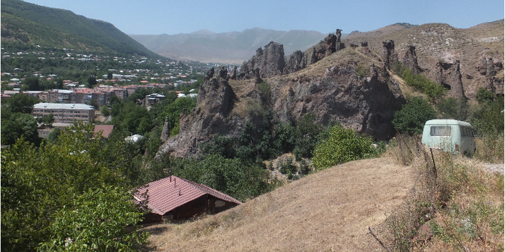 Goris-uitzicht-Armenië