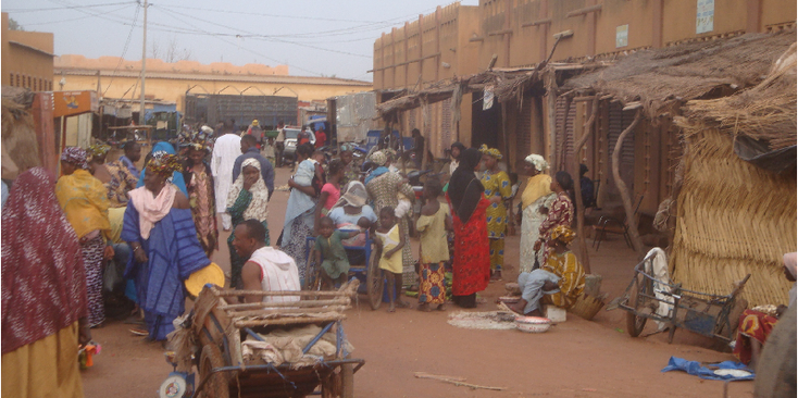 Mopti-Mali-Market-Mudbrick-People-Streetlife