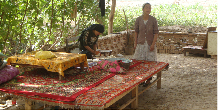 Tuyoq-China-Uigur-Village-Turpan-Bed-Muslim