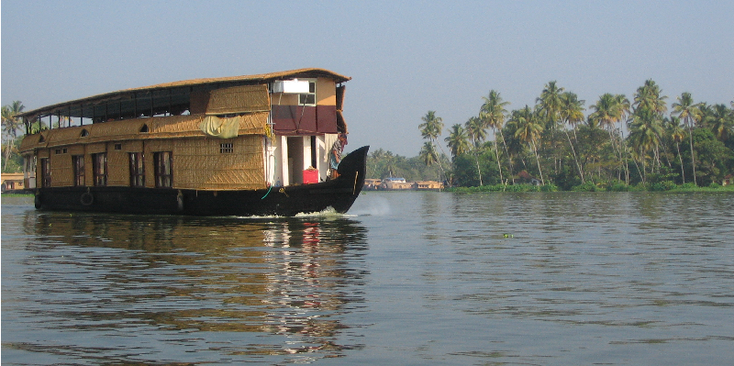 Kerala-Backwaters-Alleppey-Boat-Reed-India