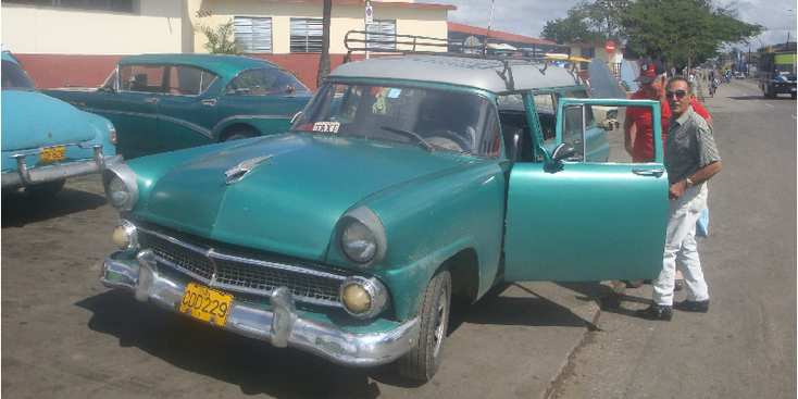Playa-Santa-Lucia-Classic-American-Car-Taxi