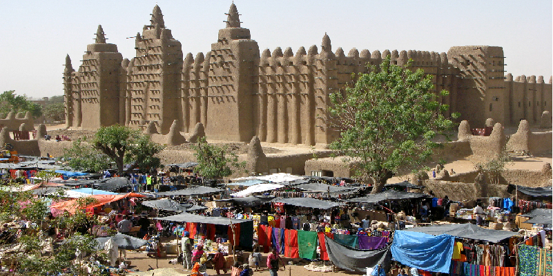 "The mudbrick mosque" (Djenne - MALI)