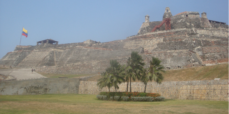 Cartagena-Fort-Spanish-Castillo-de-San-Felipe-de-Barajas-Colombia