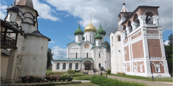 Suzdal-the-Savior-of-Saint-Euthymius-Golden-Ring-Church-Dome-Russia