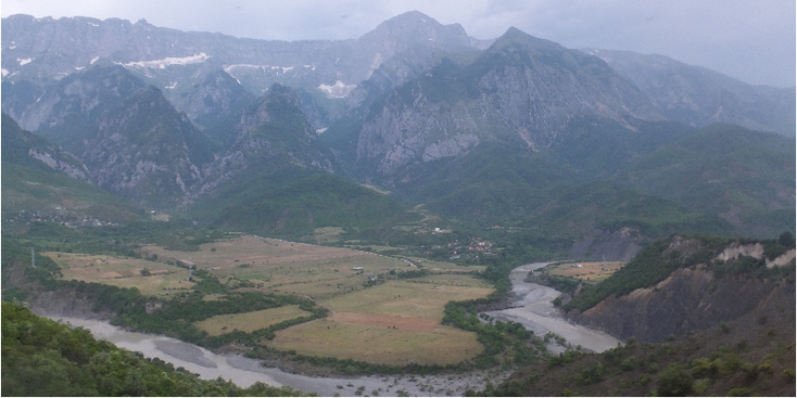 Albanië-landschap-uitzicht-natuur-ongerept-Balkan