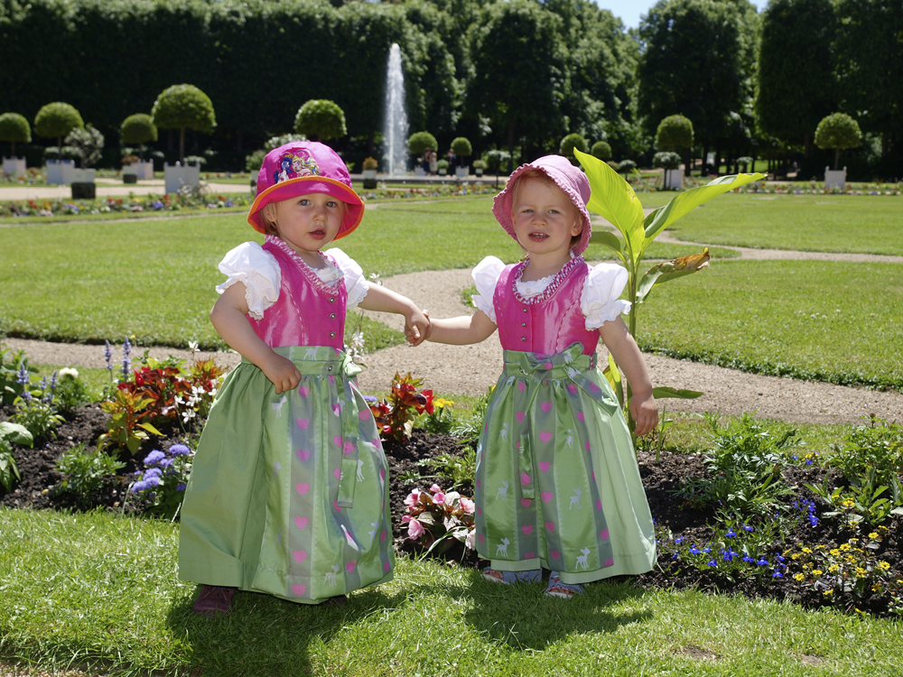 Blumenkinder, Hofgarten, Ansbach