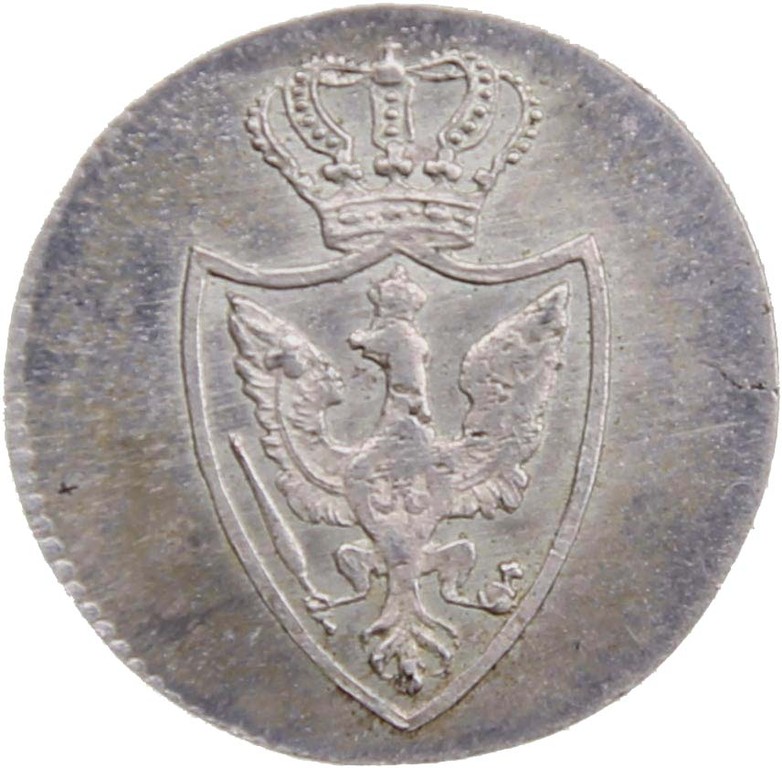 1/30 Taler Silber 1818, Versuchsprägung Rarität, Auktionspreis 7100 Euro