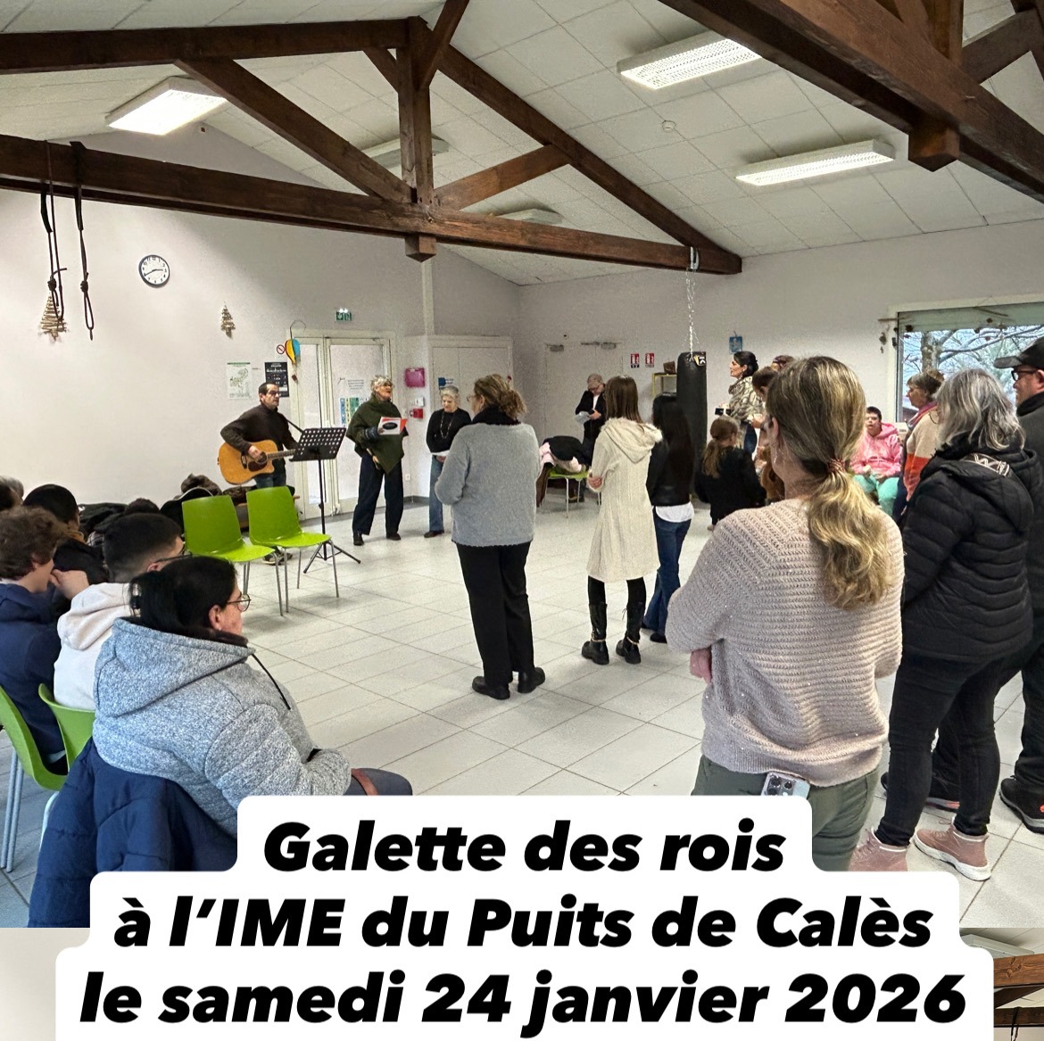 GALETTE DES ROIS A L'IME PUITS DE CALES
